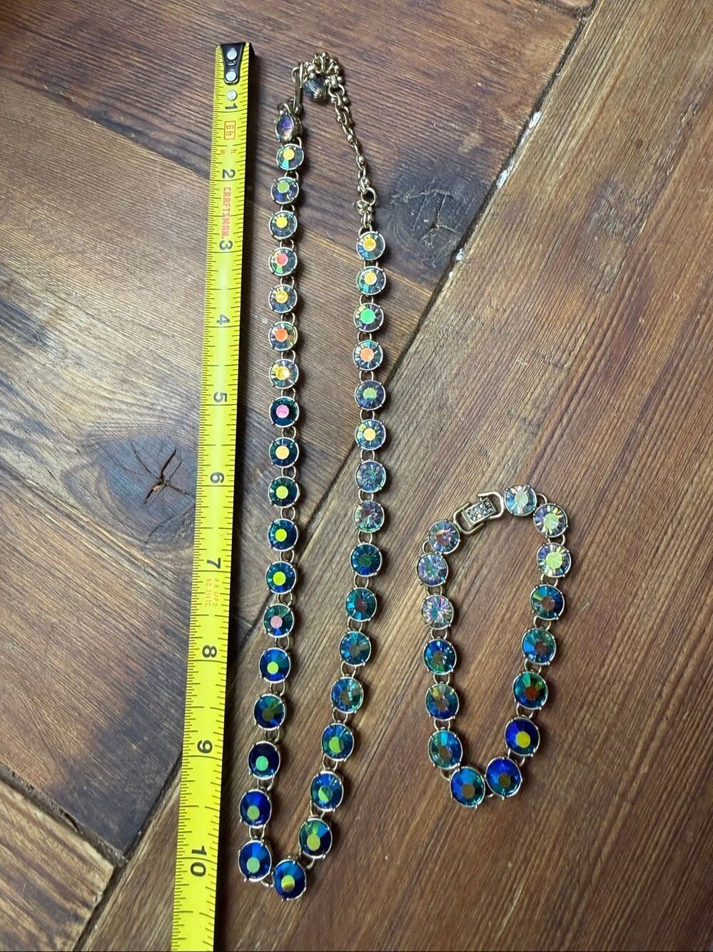 Heidi Daus Crystal necklace and bracelet set - Picture 3 of 12